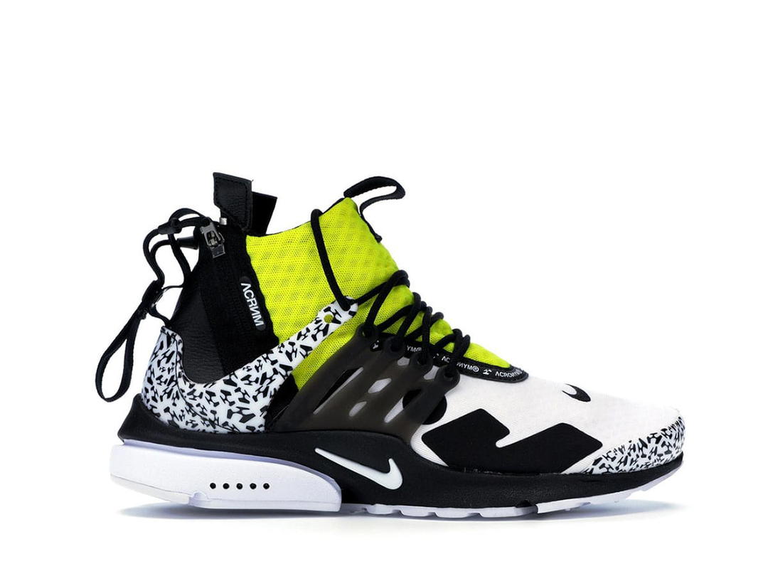 Nike Nike Air Presto Mid Acronym Dynamic Yellow