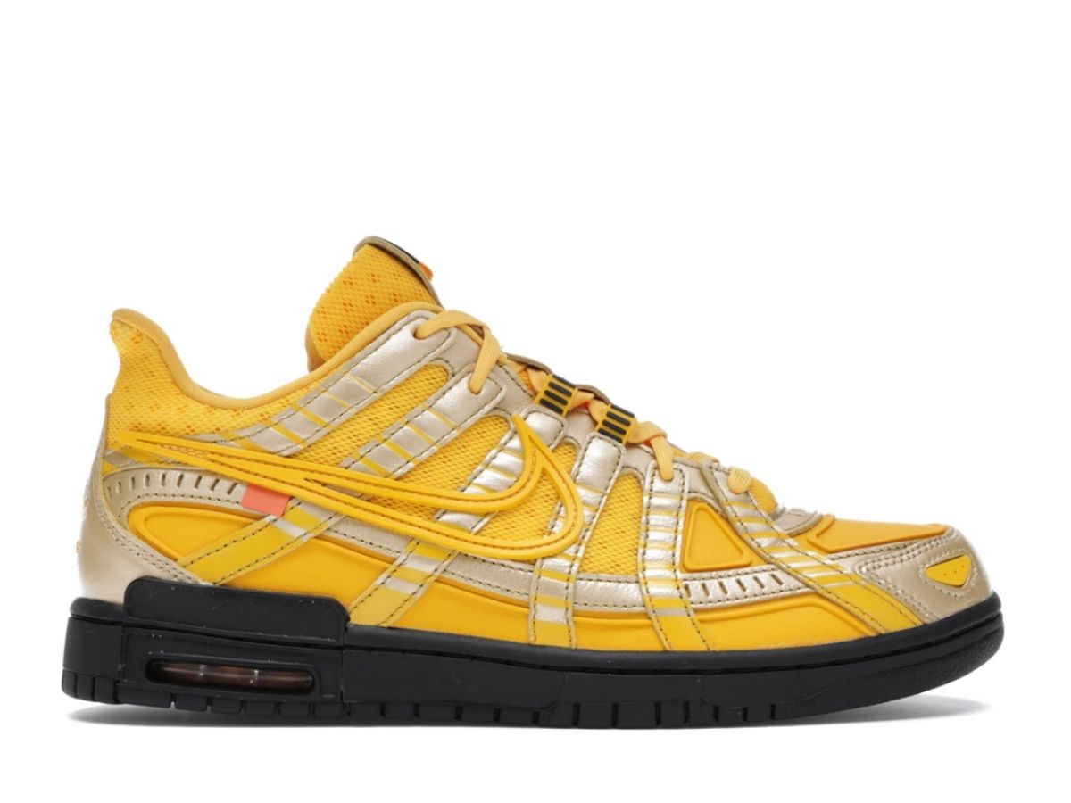 Nike Nike Air Rubber Dunk Off-White University Gold