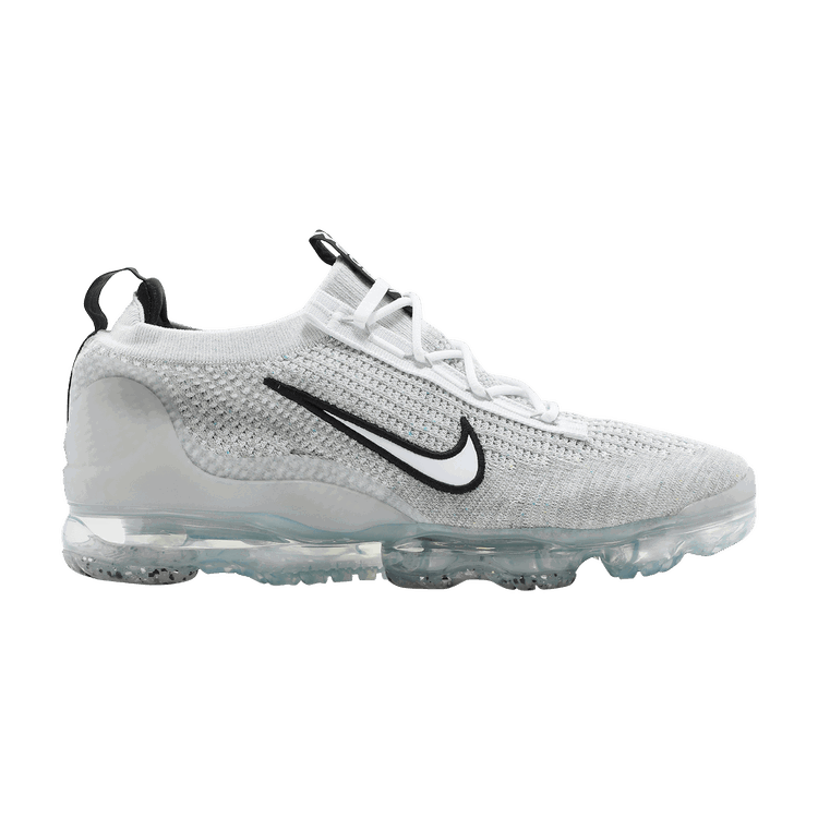Nike Nike Air VaporMax 2021 FK White Black Metallic Silver