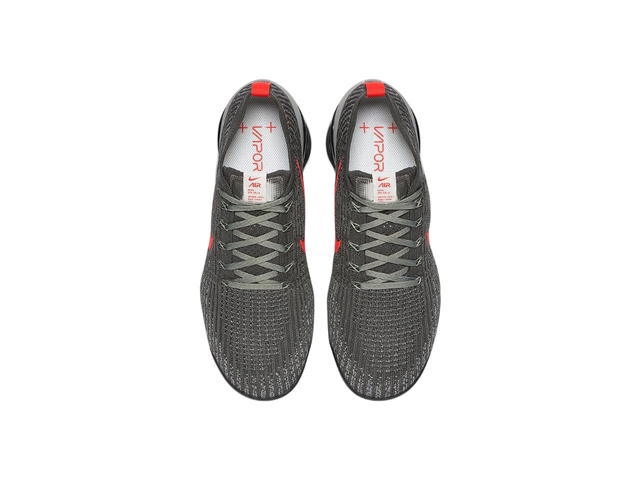 Nike Nike Air VaporMax Flyknit 3 Grey Track Red - view 3