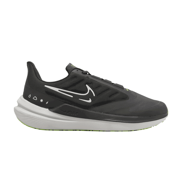 Nike Nike Air Winflo 9 Shield 'Black White Volt'