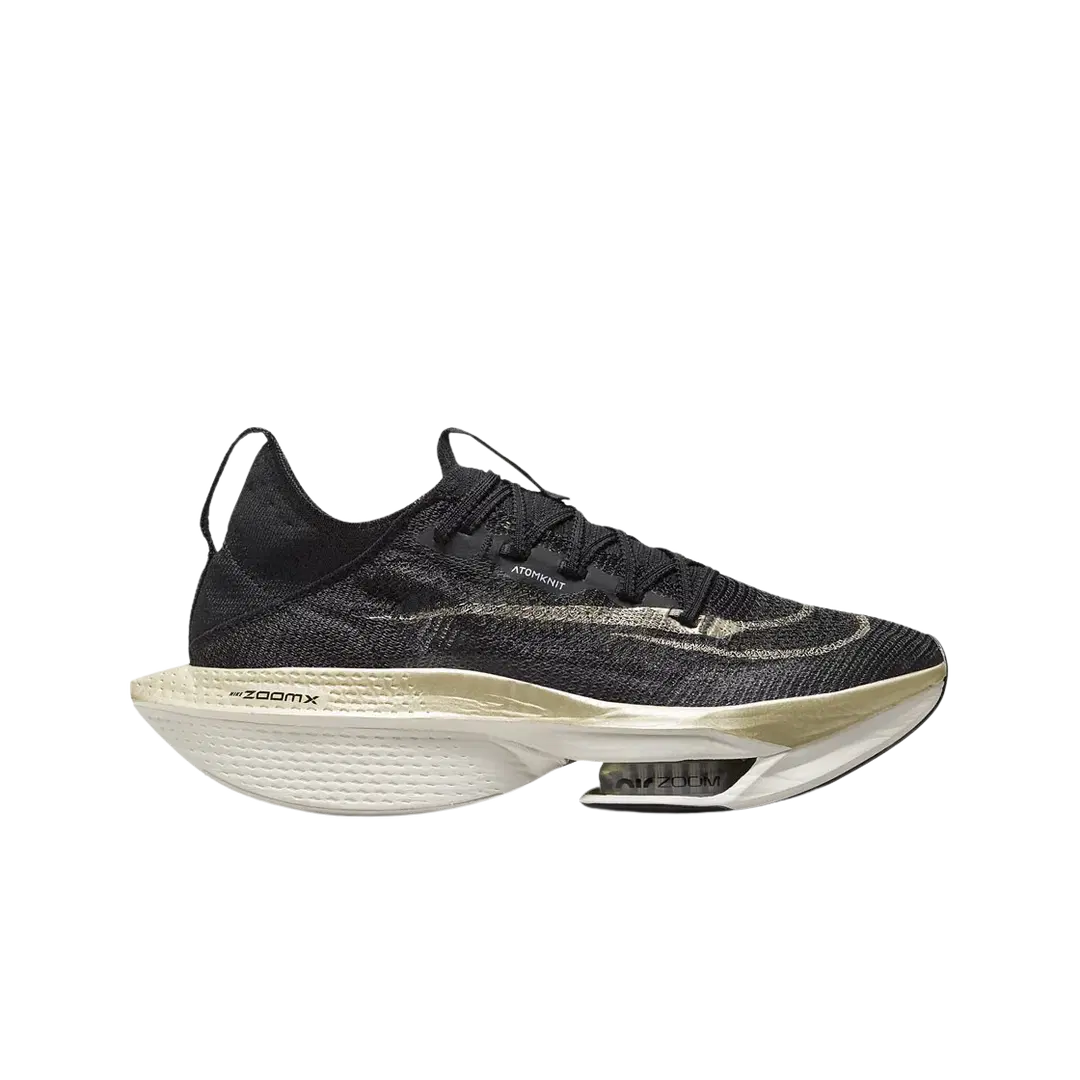 Nike Nike Air Zoom Alphafly Next% 2 Black Metallic Gold Grain