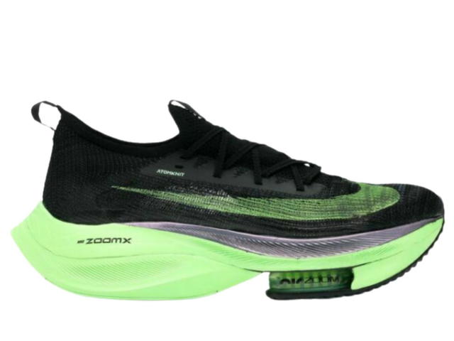 Nike Nike Air Zoom Alphafly Next% Black Electric Green - view 1