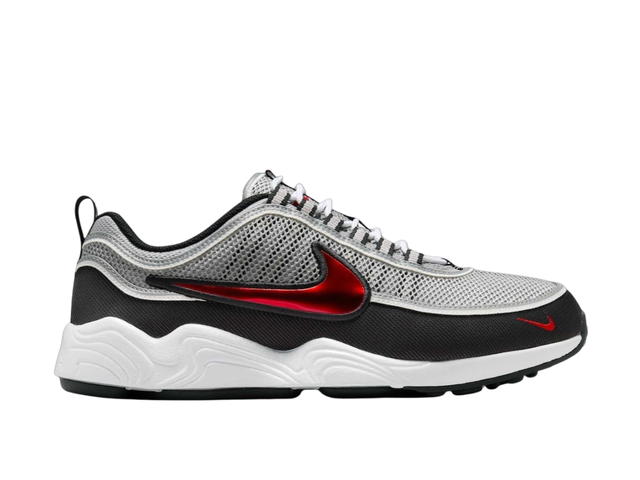 Nike Nike Air Zoom Spiridon Metallic Silver and Sport Red - view 1