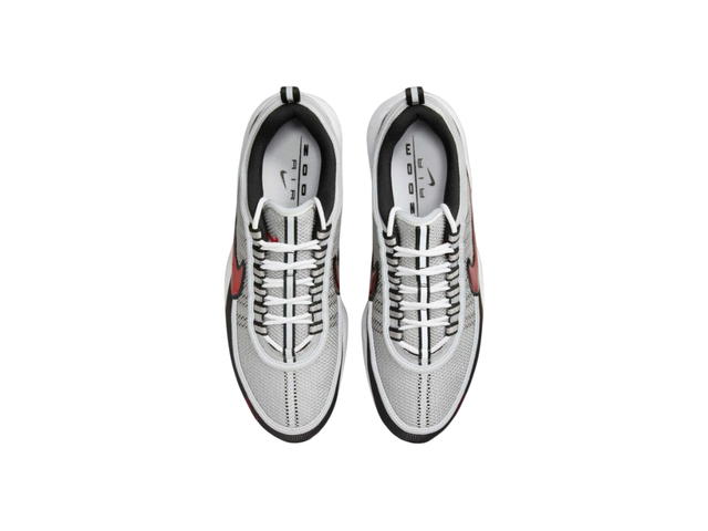 Nike Nike Air Zoom Spiridon Metallic Silver and Sport Red - view 3