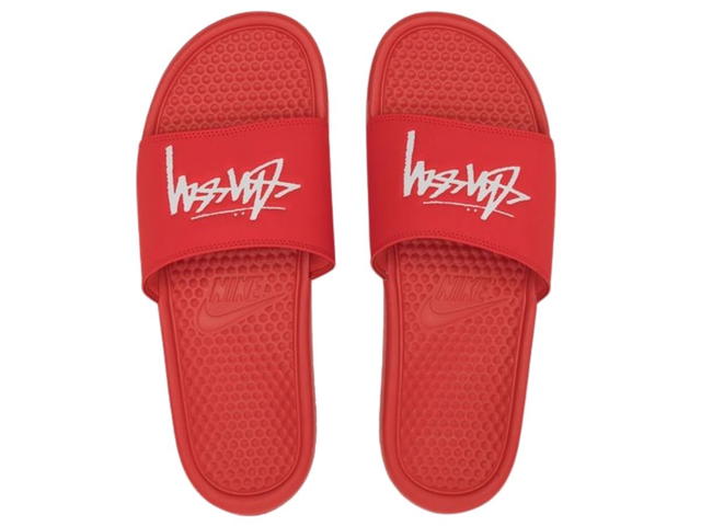 Nike Nike Benassi Stussy Habanero Red - view 3