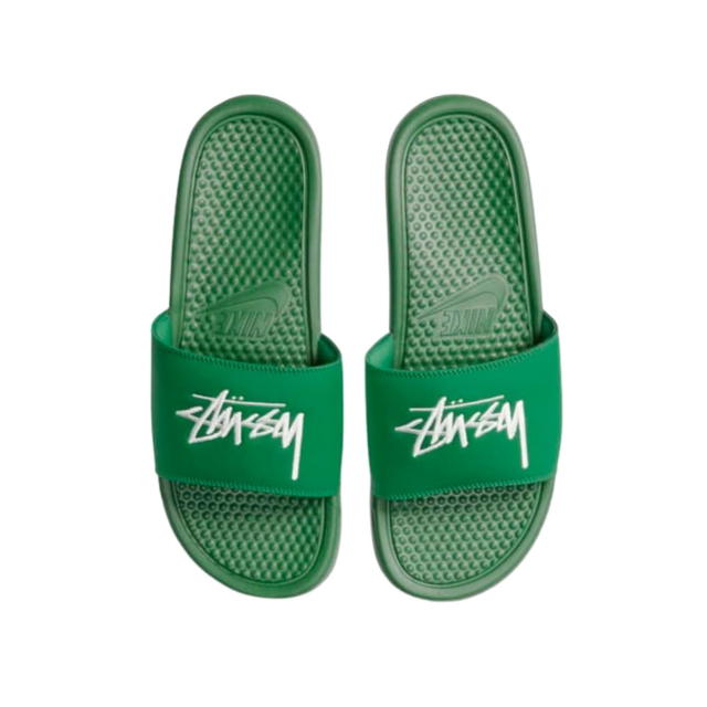 Nike Nike Benassi x Stüssy Pine Green - view 3