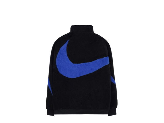 Nike Nike Big Swoosh Full Zip Jacket Black Game Royal - view 2
