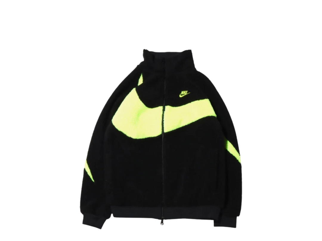 Nike Nike Big Swoosh Full Zip Jacket Black Volt