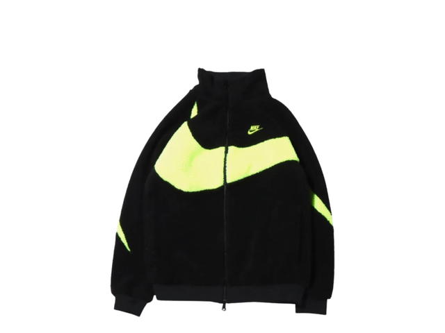 Nike Nike Big Swoosh Full Zip Jacket Black Volt - view 1