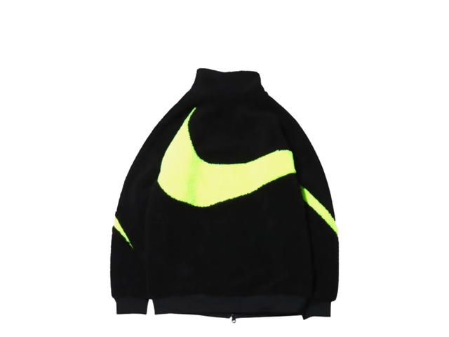 Nike Nike Big Swoosh Full Zip Jacket Black Volt - view 2