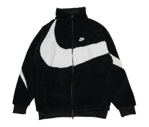Buy Nike Big Swoosh Reversible Boa Jacket (Asia Sizing) Black White at Sasom – Authentic and Ready to Ship