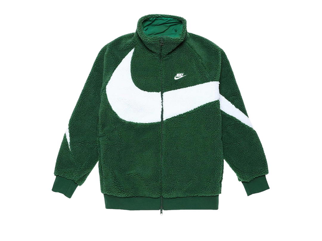 Nike Nike Big Swoosh Reversible Boa Jacket (Asia Sizing) Gorge Green