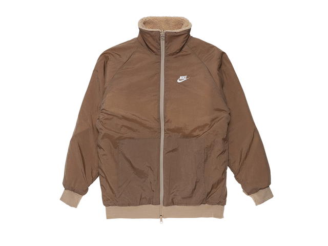 Nike Nike Big Swoosh Reversible Boa Jacket (Asia Sizing) Hemp White - view 3