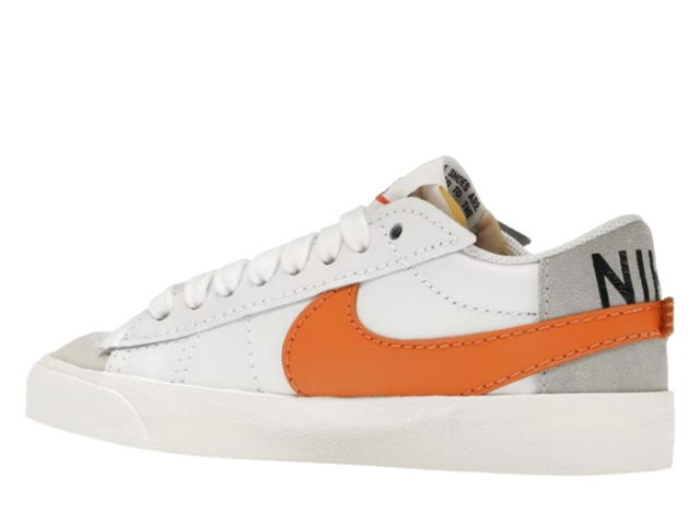 Nike Nike Blazer Low 77 Jumbo White Alpha Orange Sail - view 3