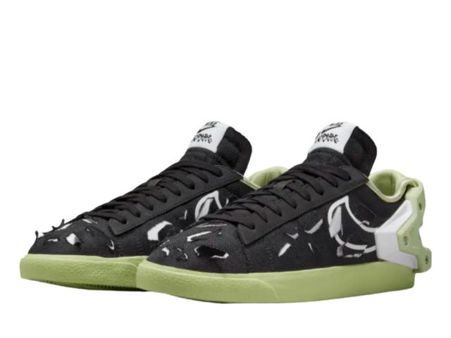 Nike Nike Blazer Low Acronym Black Olive Aura - view 3