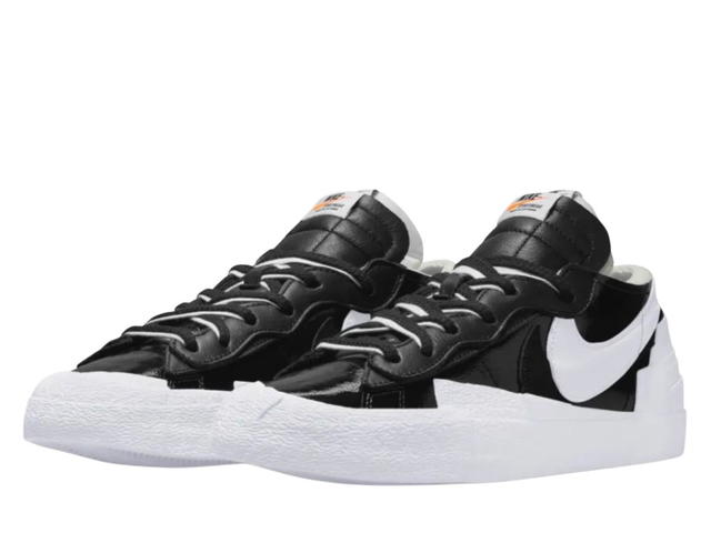 Nike Nike Blazer Low Sacai Black Patent Leather - view 3