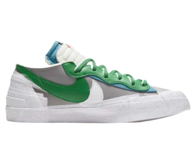 Nike Nike Blazer Low sacai Medium Grey Classic Green - view 1