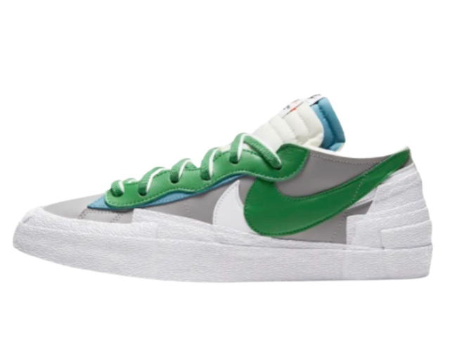 Nike Nike Blazer Low sacai Medium Grey Classic Green - view 2