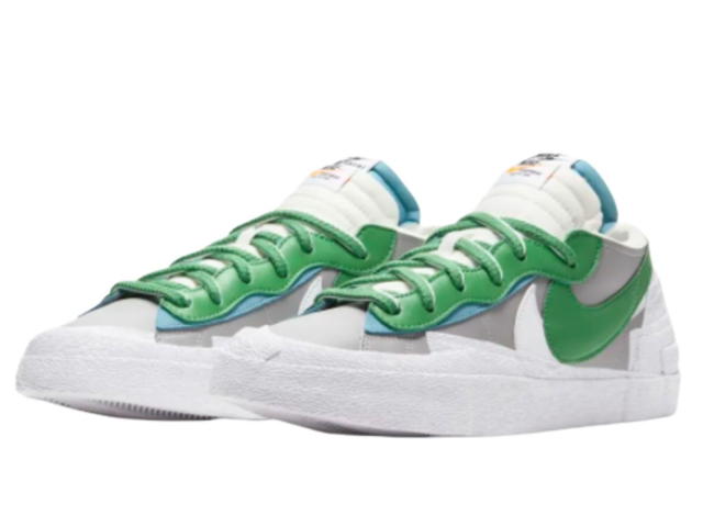 Nike Nike Blazer Low sacai Medium Grey Classic Green - view 3