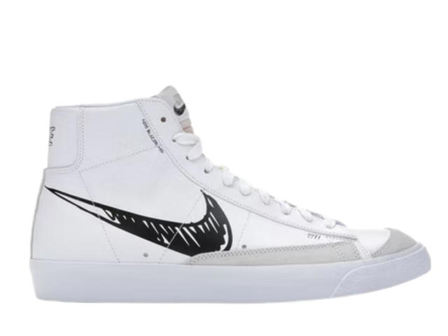 Nike Nike Blazer Mid 77 Sketch White Black - view 1