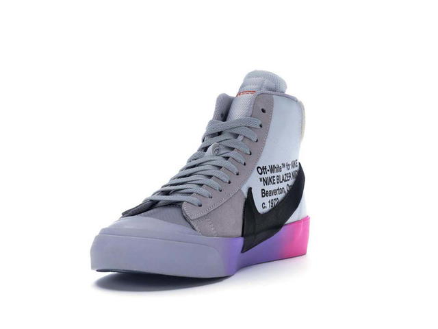 Nike Nike Blazer Mid Off-White Wolf Grey Serena Queen - view 3