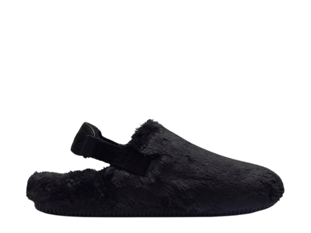 Nike Nike Calm Mule Fuzzy Fur Black (W)