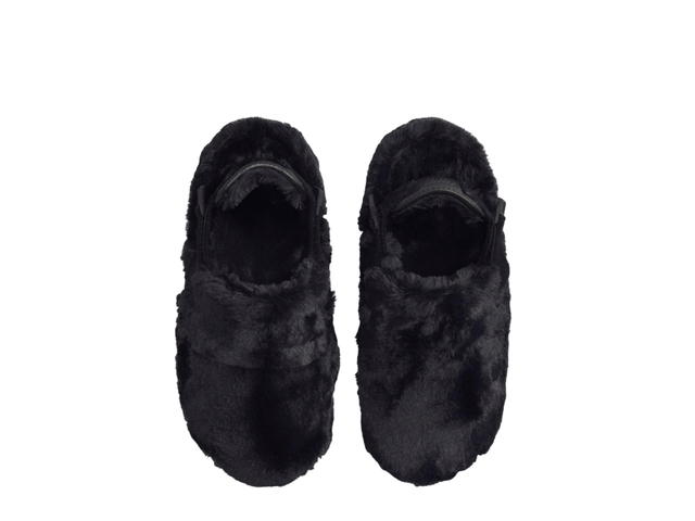 Nike Nike Calm Mule Fuzzy Fur Black (W) - view 3