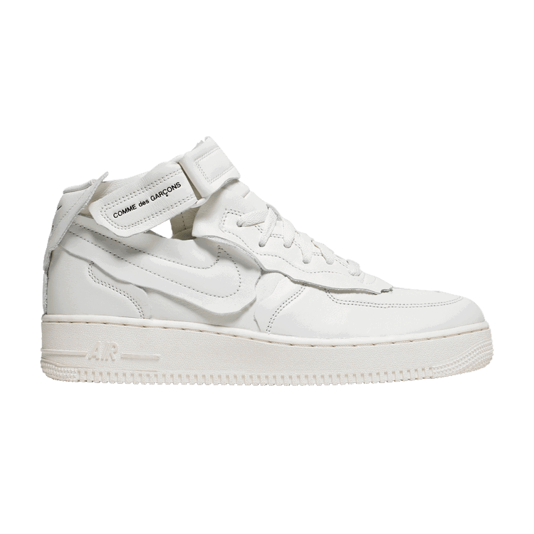 Nike Nike Air Force 1 Mid Comme des Garcons White