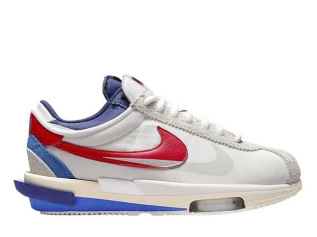 Nike Nike Zoom Cortez SP sacai White University Red Blue - view 1