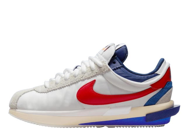 Nike Nike Zoom Cortez SP sacai White University Red Blue - view 2