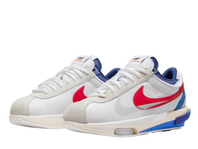 Nike Nike Zoom Cortez SP sacai White University Red Blue - view 3
