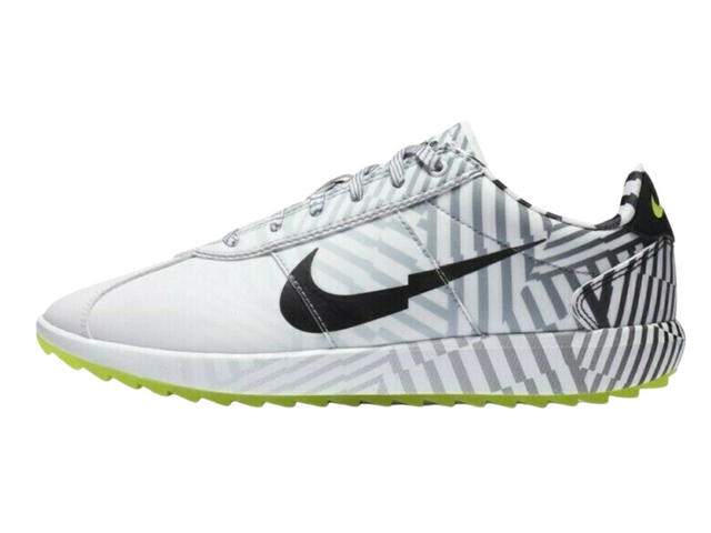 Nike Nike Cortez G NRG Golf Shoes Black White Green (W) - view 2