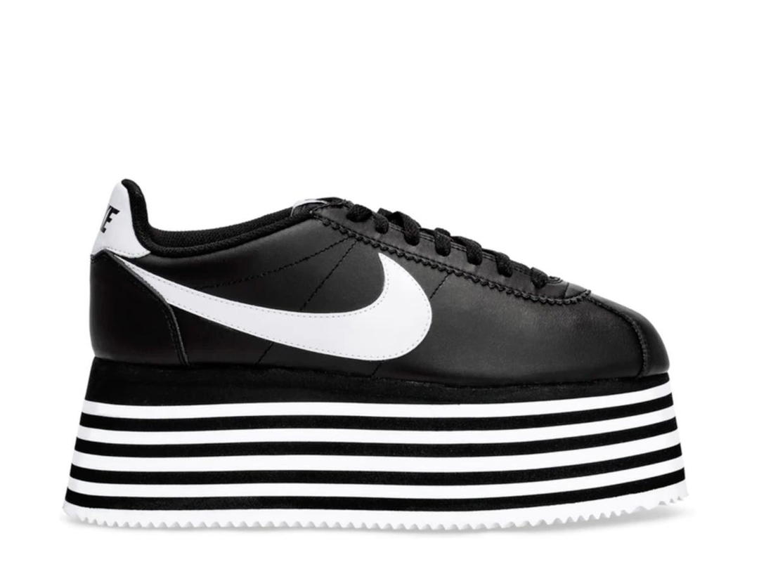 Nike Nike Cortez Platform Comme des Garcons Black White (Women's)