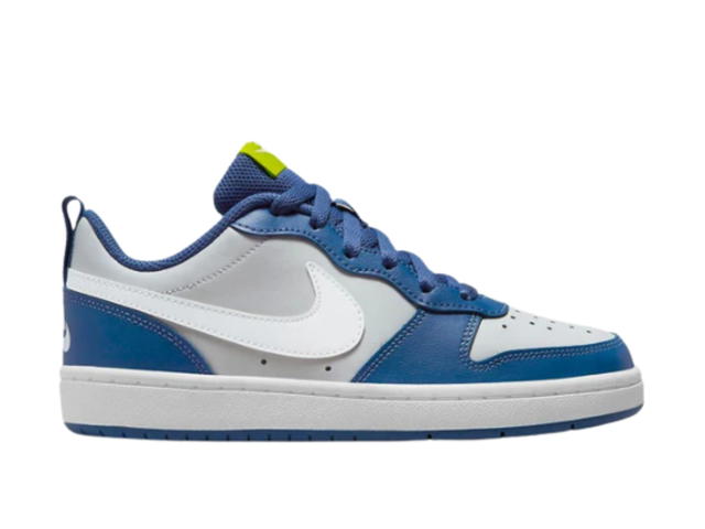 Nike Nike Court Borough Low 2 Grey Fog Mystic Navy - view 1