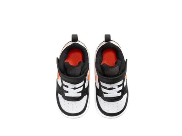Nike Nike Court Borough Low 2 White-Black-Orange (TD) - view 4