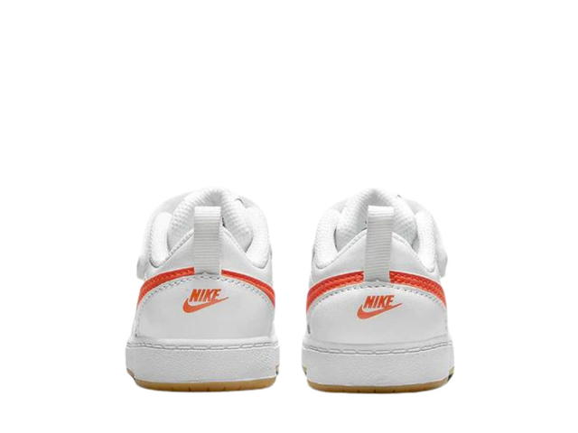 Nike Nike Court Borough Low 2 White-Orange (TD) - view 5