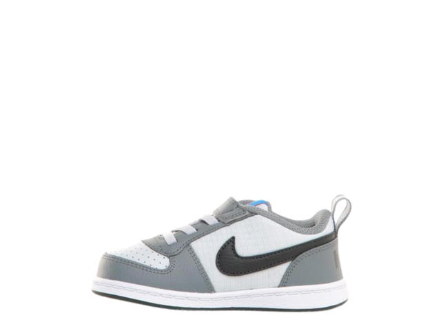 Nike Nike Court Borough Low Grey White Black (TD) - view 2