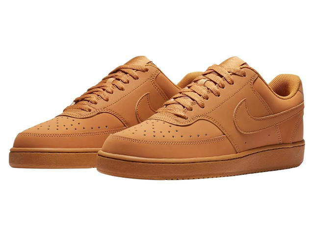 Nike Nike Court Vision Low Flax - view 3