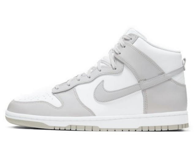 Nike Nike Dunk High Retro White Vast Grey - view 2