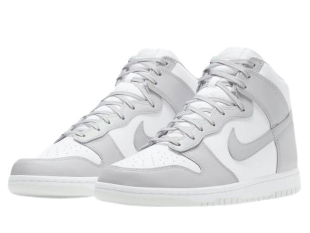 Nike Nike Dunk High Retro White Vast Grey - view 3
