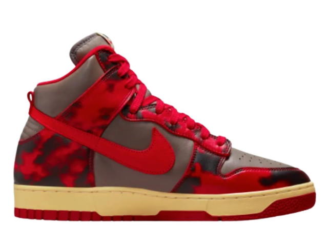 Nike Nike Dunk High 1985 Red Acid Wash - view 1