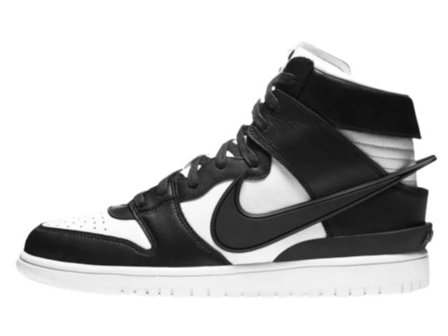 Nike Nike Dunk High AMBUSH Black White - view 2