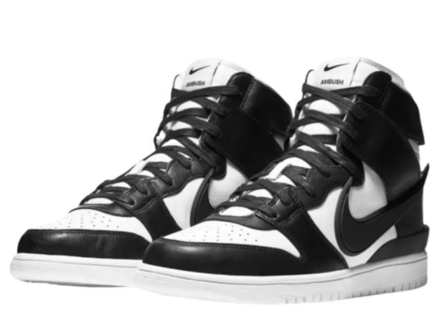 Nike Nike Dunk High AMBUSH Black White - view 3