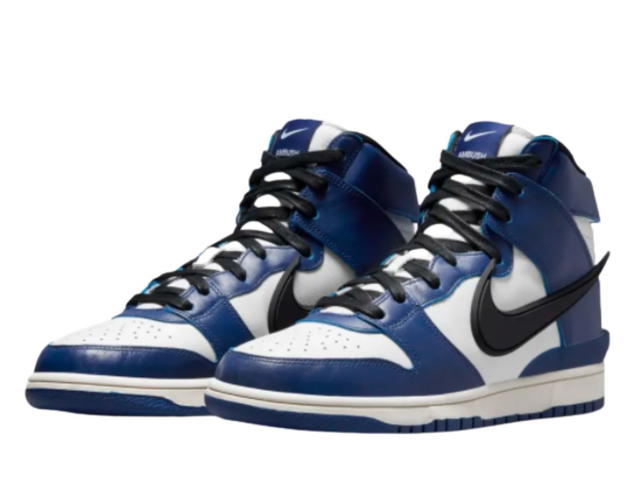 Nike Nike Dunk High AMBUSH Deep Royal - view 3