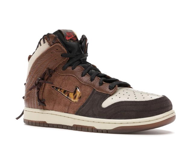 Nike Nike Dunk High Bodega Legend Fauna Brown - view 3