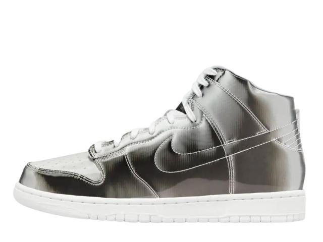 Nike Nike Dunk High CLOT Metallic Silver (With Card) - view 2