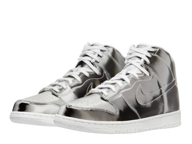 Nike Nike Dunk High CLOT Metallic Silver (With Card) - view 3