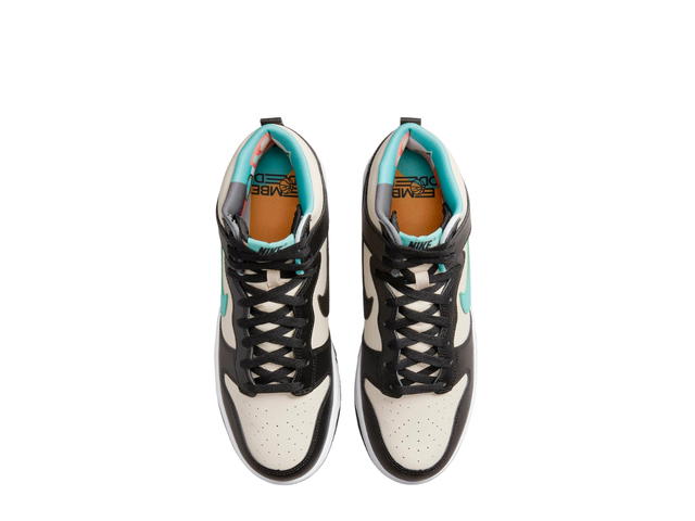 Nike Nike Dunk High EMB Beige Black Washed Teal - view 4