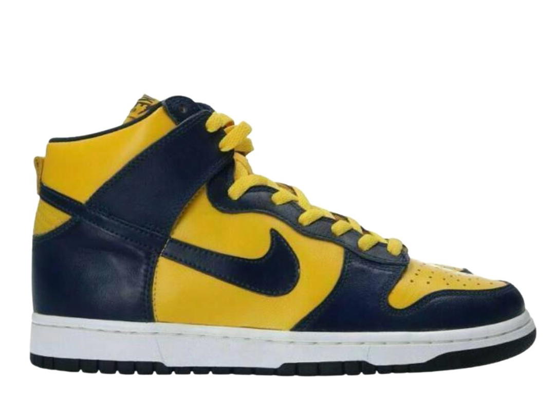 Nike Nike Dunk High Le Midnight Navy/varsity Maize